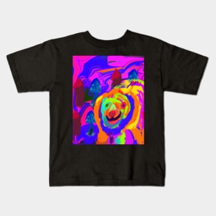 Abstract bear Kids T-Shirt